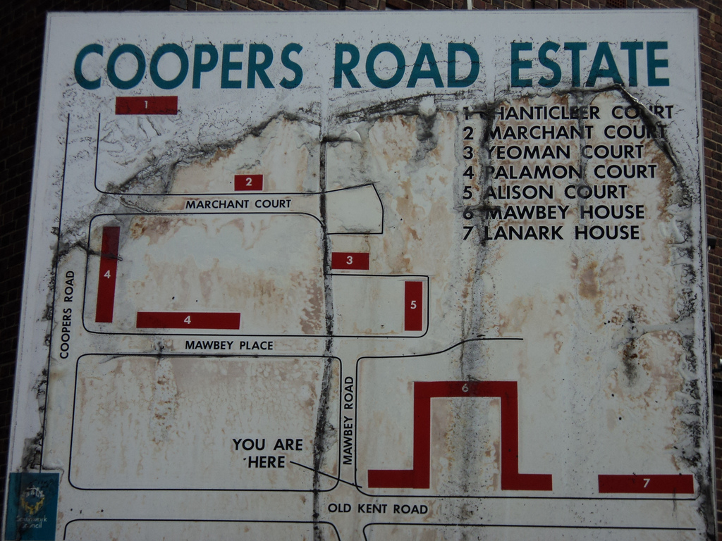 Coopers Road estate regeneration